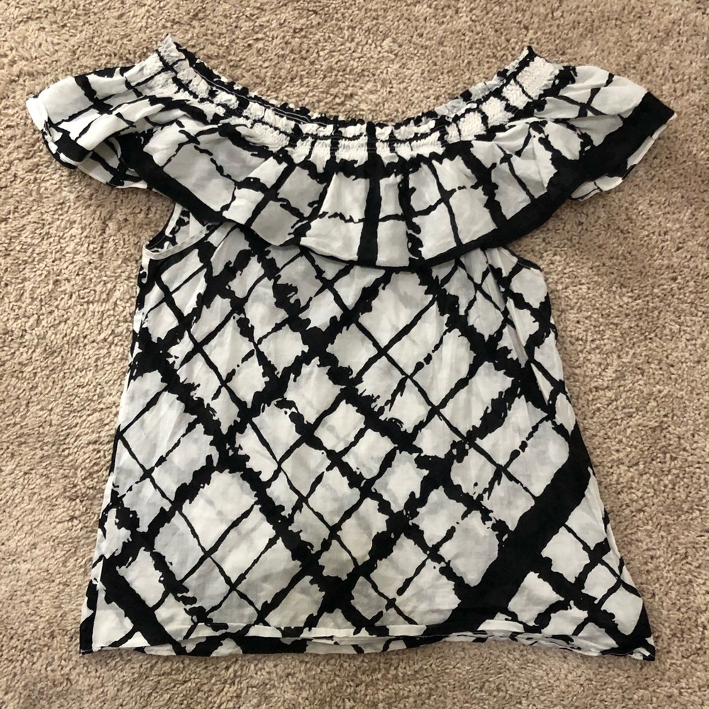 Michael Kors Off Shoulder Shirt